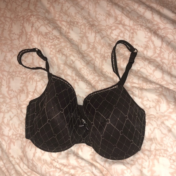 Ebony “graphite” Chantelle Lingerie Bra - Picture 4 of 6